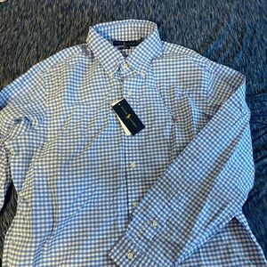 NWT! Ralph Lauren long sleeve dress shirt XL